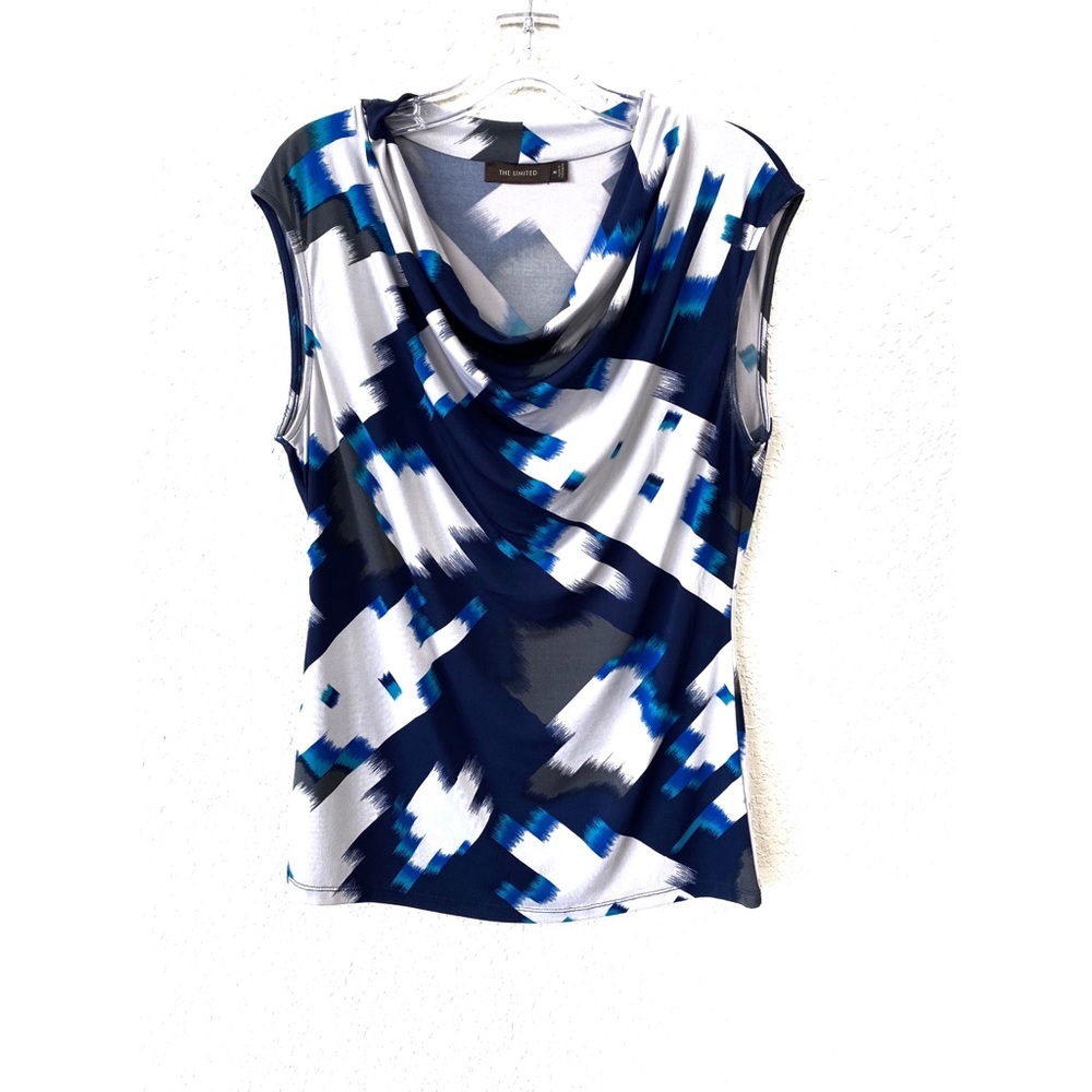 The Limited Ruched Cowl Neck Top